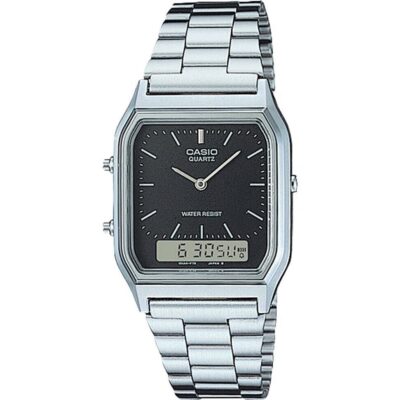 Casio Vintage Edgy Collection Sunray Dial - Black (AQ-230A-1DMQYES) Unisex WATCHES