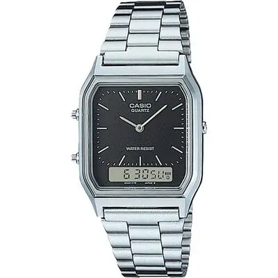 Casio Vintage Edgy Collection Sunray Dial - Black (AQ-230A-1DMQYES) Unisex WATCHES