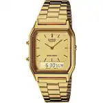 Casio Quartz Analog Digital Gold Tone AQ-230GA-9DMQ AQ230GA-9DMQ Men's Watch