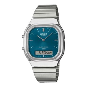 Casio Vintage Square Lady - Teal (AQ-240E-3AEF) Women's Watch