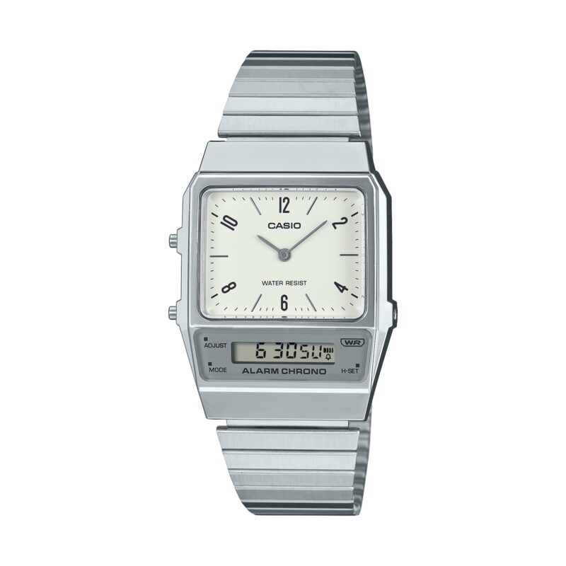Casio Vintage Edgy Collection - Cream (AQ-800E-7A2EF) Unisex Watch