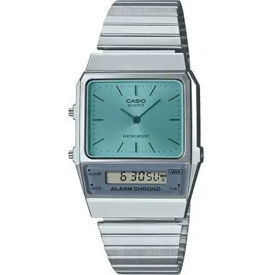 Casio Vintage Edgy Collection - Aqua Green (AQ-800EC-2AEF) Unisex WATCHES