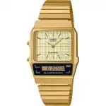 Casio Vintage Edgy Collection Retro Dial - Gold (AQ-800EG-9AEF) Unisex WATCHES