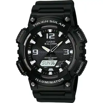 Casio Sport Diver - Illuminator Tough Solar - Black (AQ-S810W-1AVEF) Men WATCHES