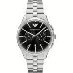 Emporio Armani Chronograph Stainless Steel Black Dial Quartz AR11691 Men's Watch