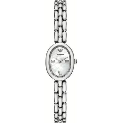 Emporio Armani Stainless Steel Mother Of Pearl Dial Quartz AR11720 Women's Watch
