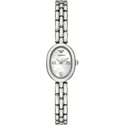 Emporio Armani Stainless Steel Mother Of Pearl Dial Quartz AR11720 Women's Watch