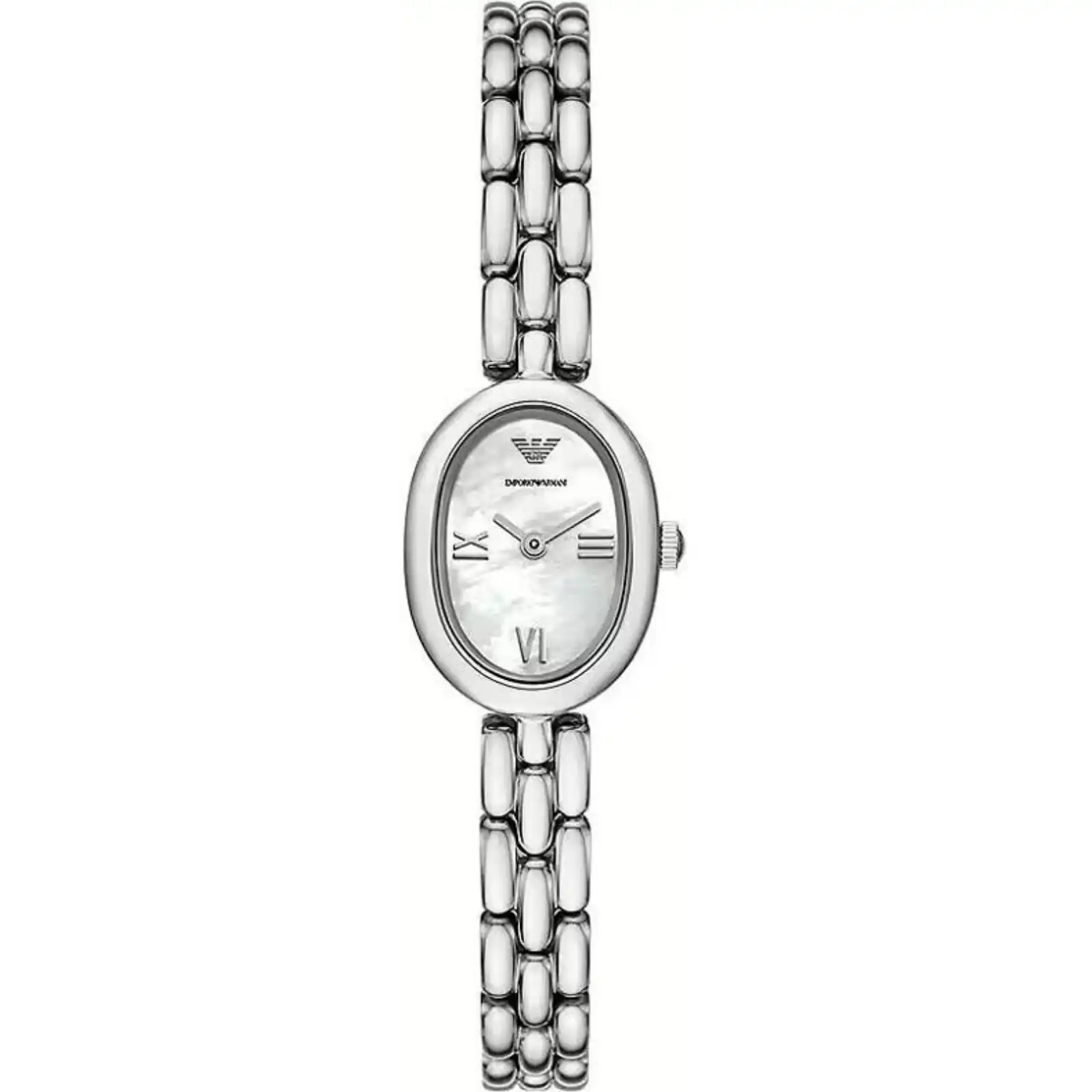 Emporio Armani Stainless Steel Mother Of Pearl Dial Quartz AR11720 Women's Watch Emporio Armani Stainless Steel Mother Of Pearl Dial Quartz AR11720 Women's Watch