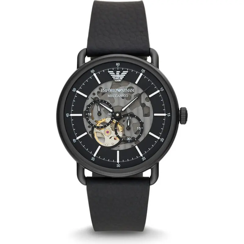 Emporio Armani Men's Watch (ar60028) - aviator Collection meccanico