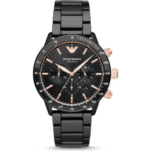 Emporio Armani Men's Watch (ar70002) - mario Collection - ceramica