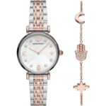 Emporio Armani Gianni Set + Bracelet (AR80037) Women's Watch