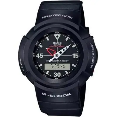 Casio G-shock Aw-500 Series - Ana-digit (AW-500E-1EDR) Men WATCHES