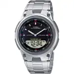 Casio Classic Illuminator Telememo 3d (AW-80D-1AVDF) Men WATCHES