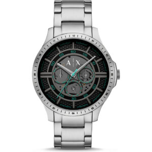 Armani Exchange Stainless Steel Multifunction Black Dial Quartz AX2459 Men's Watch