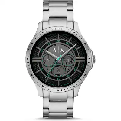 Armani Exchange Stainless Steel Multifunction Black Dial Quartz AX2459 Men's Watch