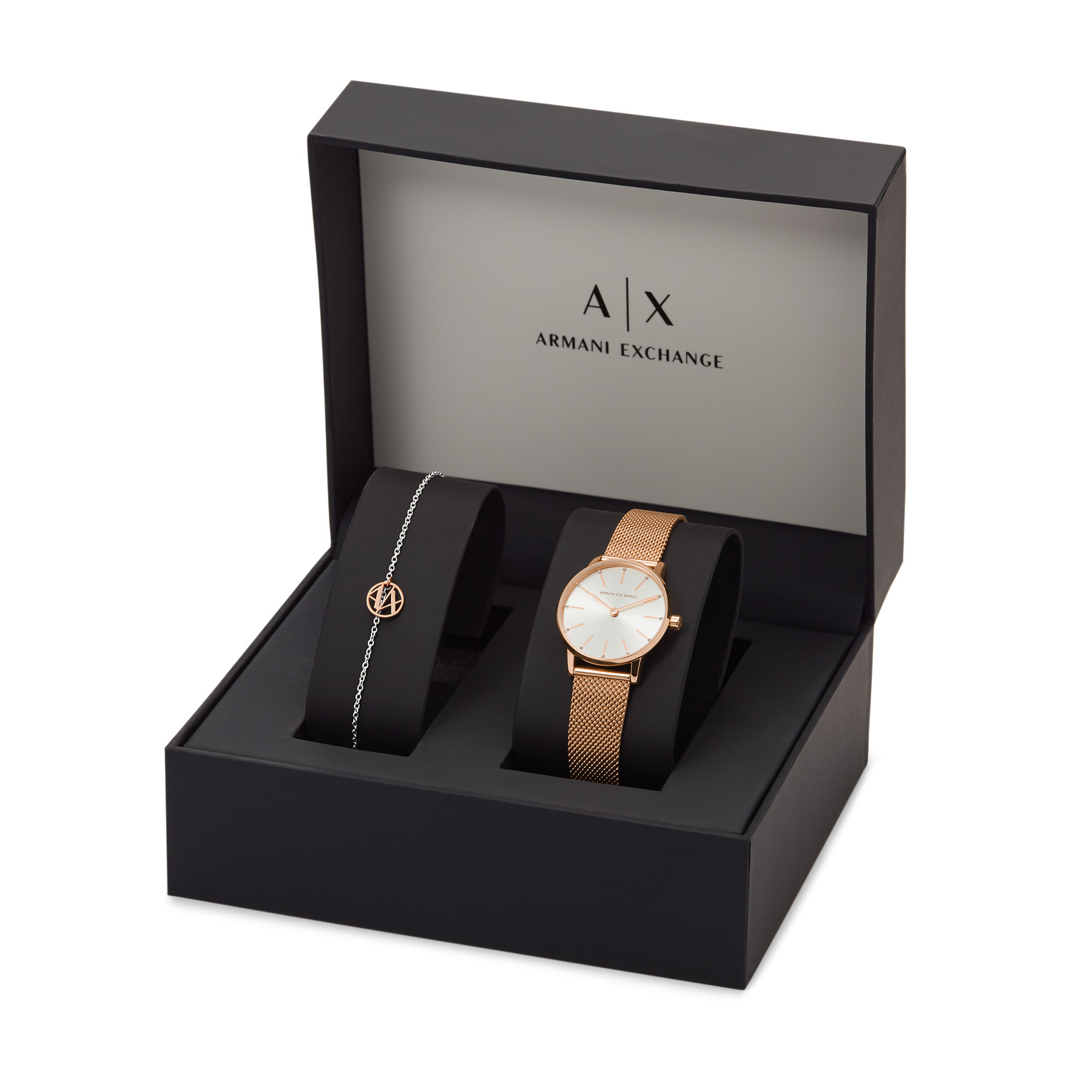 A|x Armani exchange Women's Watch and Bracelet Jewellery Set (ax7121) - lola Collection - Image 6