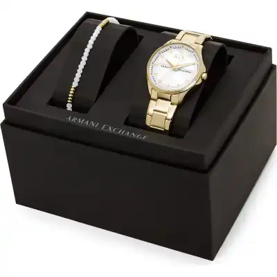 A|x Armani exchange Men's Watch and Bracelet Jewellery Set (ax7139set) - hampton Collection