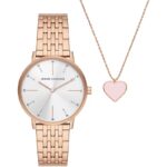 Armani Exchange Lola Set + Necklace (AX7145SET) Women's Watch