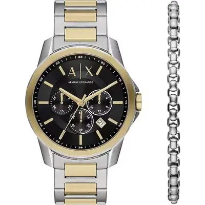 A|x Armani Exchange Banks Special Pack + Bracelet (AX7148SET) Men WATCHES