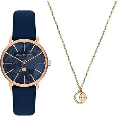 Armani Exchange Lola Set + Necklace (AX7149SET) Women WATCHES