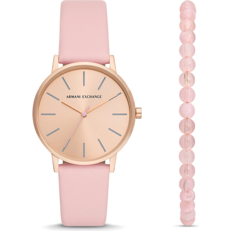 A|x Armani exchange Women's Watch and Bracelet Jewellery Set (ax7150set) - lola Collection