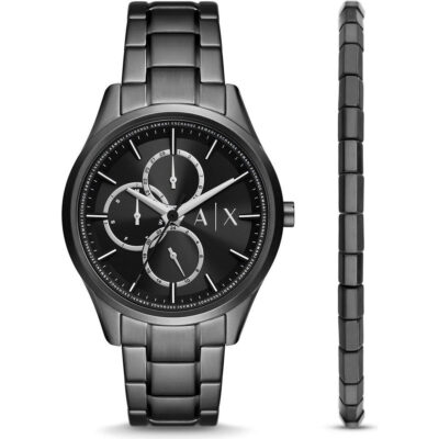 A|x Armani exchange Men's Watch and Bracelet Jewellery Set (ax7154set) - dante Collection