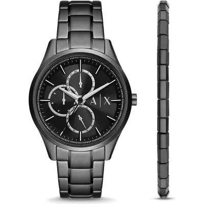 A|x Armani exchange Men's Watch and Bracelet Jewellery Set (ax7154set) - dante Collection