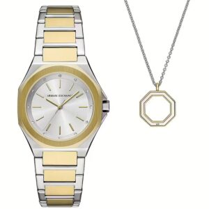 Armani Exchange Andrea Set + Necklace (AX7161SET) Women's Watch