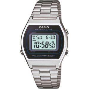 Casio Vintage Illuminator - Classic Silver (B-640WD-1AVDF) Unisex Watch