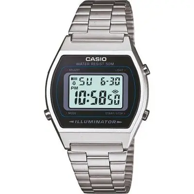 Casio Vintage Illuminator - Classic Silver (B-640WD-1AVDF) Unisex WATCHES
