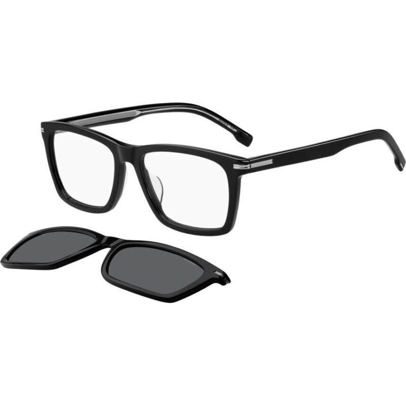 Boss Boss 1726_g_cs With Clip On (BOSS 1726_G_CS WITH CLIP ON_807-M9 B_55) Men EYEWEAR