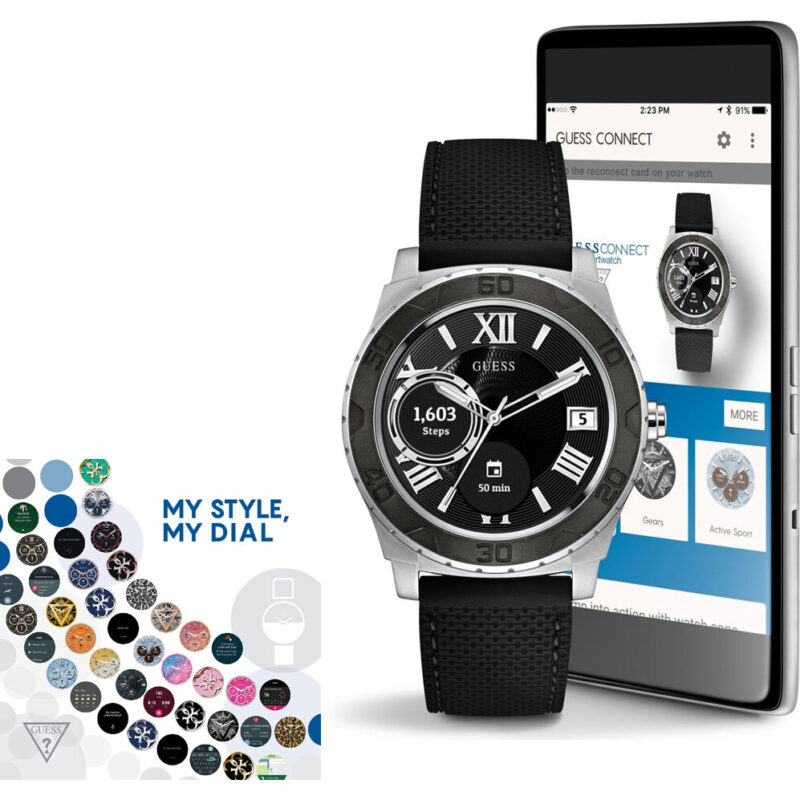 Guess Connect Ace C1001G1 Men's Watch Smartwatch
