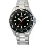 Q&q Gent Diver Black (C72A-001PY) Men WATCHES