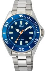 Q&q Gent Diver Blue (C72A-002PY) Men's Watch