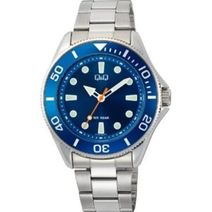 Q&q Gent Diver Blue (C72A-002PY) Men WATCHES