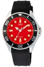 Q&q Gent Diver Black (C72A-011PY) Men's Watch