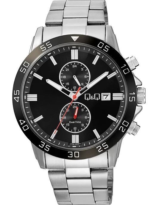 Q&q Mod- Gent Chrono (C73A-002PY) Men's Watch 1 Q&q Mod- Gent Chrono (C73A-002PY) Men's Watch