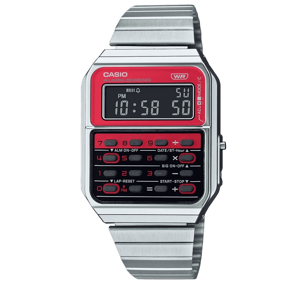 Casio Vintage calculator edgy Collection (ca-500we-4bef) Men's Watch