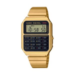 Casio Vintage calculator edgy Collection - gold  (ca-500weg-1aef) Men's Watch