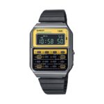 Casio Vintage calculator edgy Collection - yellow  (ca-500wegg-9bef) Men's Watch