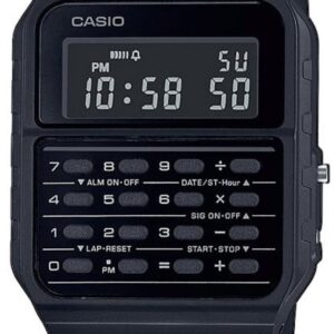 CASIO VINTAGE CALCULATOR EDGY COLLECTION - FULL BLACK (CA-53-WF-1B) Unisex WATCHES