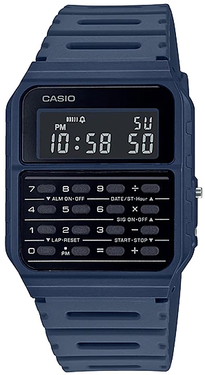 Casio Vintage Calculator Edgy Collection - Blue (CA-53-WF-2B) Unisex Watch