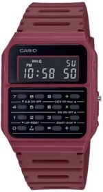 Casio Vintage Calculator Edgy Collection - Red (CA-53-WF-4BDF) Unisex Watch