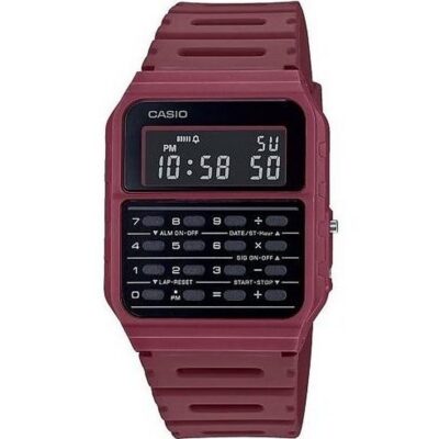 Casio Vintage Calculator Edgy Collection - Red (CA-53-WF-4BDF) Unisex WATCHES