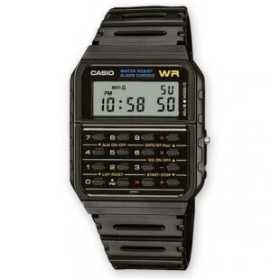 Casio Vintage Calculator Edgy Collection - Black (CA-53W-1Z) Unisex Watch