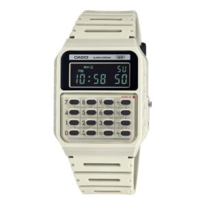 Casio Vintage Calculator Edgy Collection - Cream (CA-53WB-8BEF) Unisex Watch