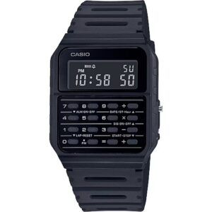 Casio Vintage Calculator Edgy Collection - Full Black (CA-53WF-1BEF) Unisex WATCHES