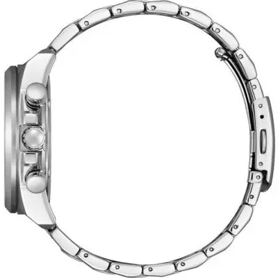 Citizen Eco-Drive Chronograph Stainless Steel Green Dial CA4640-50X 100M Men’s Watch - CA4640-50X