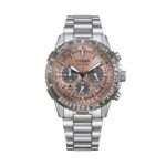 Citizen Promaster Sky Chronograph Stainless Steel Brown Dial Eco-Drive Diver's CA4664-60X 200M Men's Watch