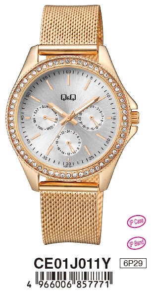 Q&q Lady Digital Day Data 24h (CE01J011Y) Women's Watch